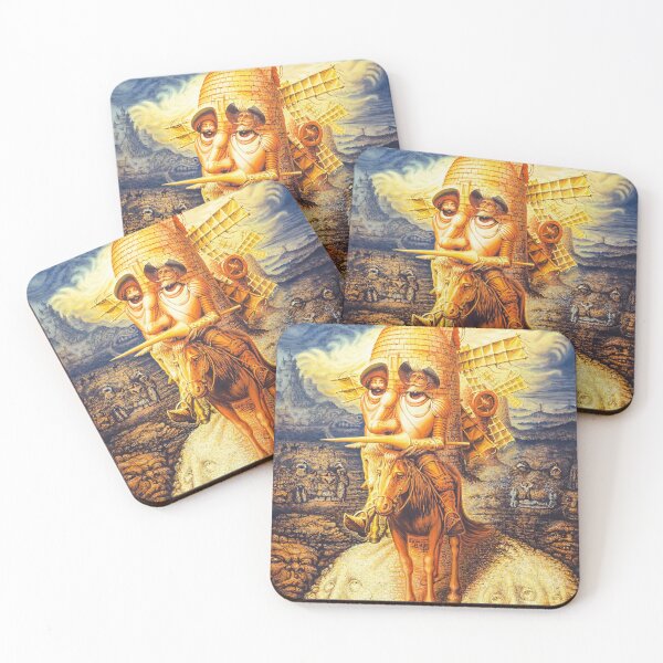 Item preview, Don Quijote knight paint- Miguel de Cervantes designed and sold by maxigold.