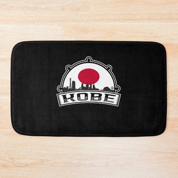 Item preview, Kobe Japan Skyline Travel Souvenir Japanese Flag designed and sold by TeeHome.