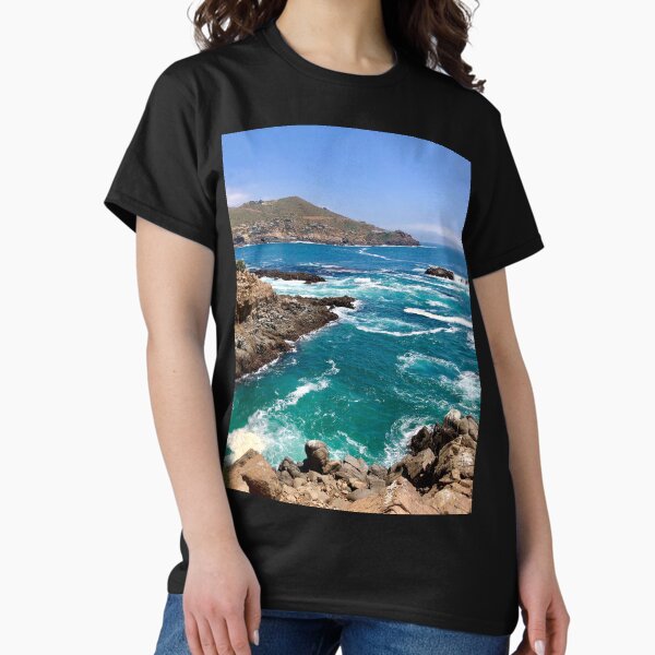 Vista previa del artículo con la obra «Costa del Pacífico Ensenada México», diseñado y vendido por SunnyDesignsCo.