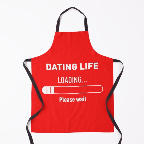 Item preview, DATING LIFE? LOADING... PLEASE WAIT (Red BG) designed and sold by FilipeFerreira.