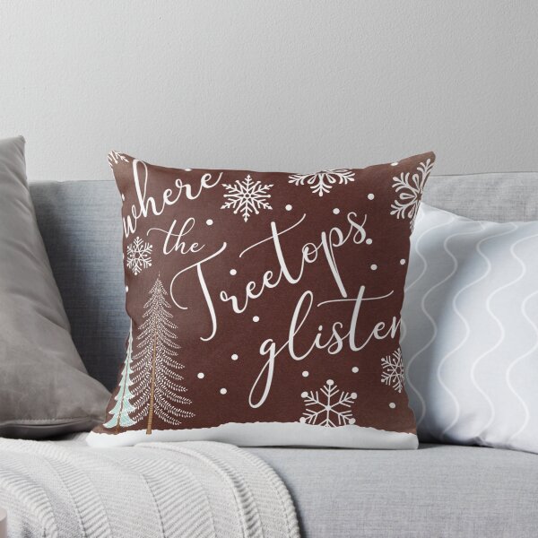 Item preview, Where The Treetops Glisten designed and sold by Old Urban Farmhouse Design Studio.