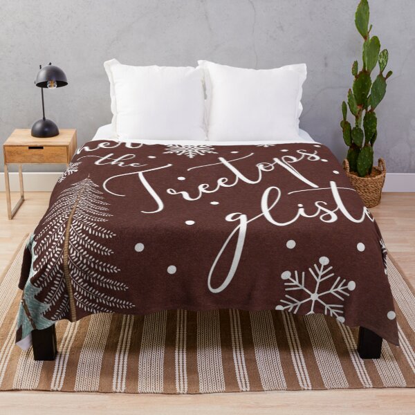 Item preview, Where The Treetops Glisten designed and sold by Old Urban Farmhouse Design Studio.
