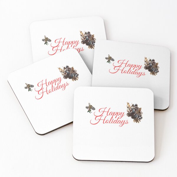 Item preview, Happy Holidays holiday greeting designed and sold by edwardtiptonart.