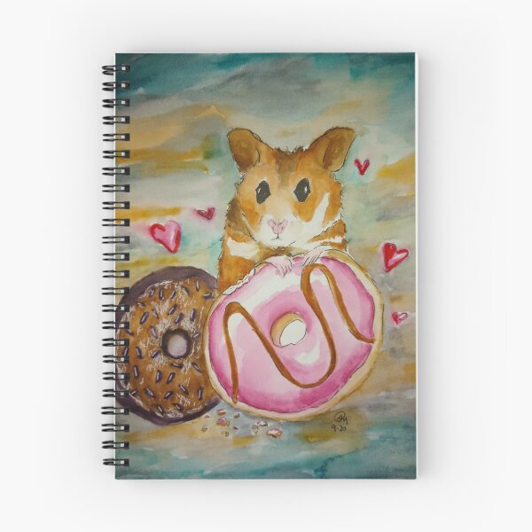 Item preview, Hamster donuts "time to eat the donuts" designed and sold by annahbellah.