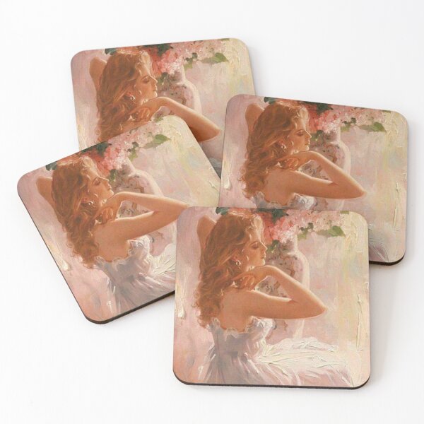 Item preview, Ethereal Princess Core Aesthetic Oil Painting designed and sold by Tessaxsu.