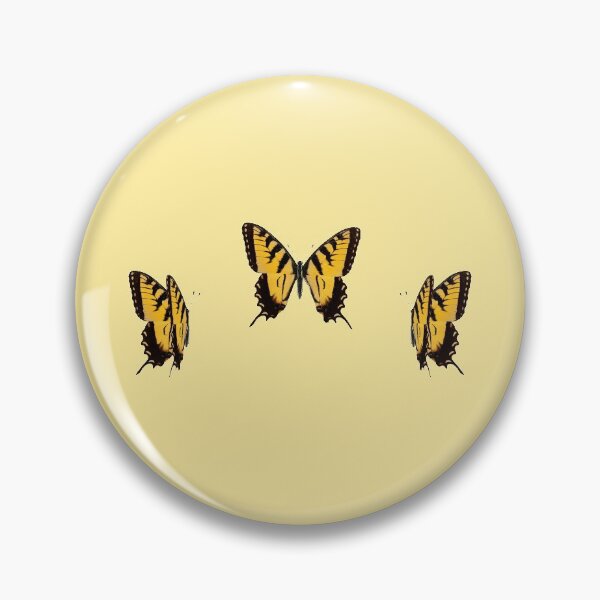 Item preview, Yellow Pastel Butterflies designed and sold by trajeado14.