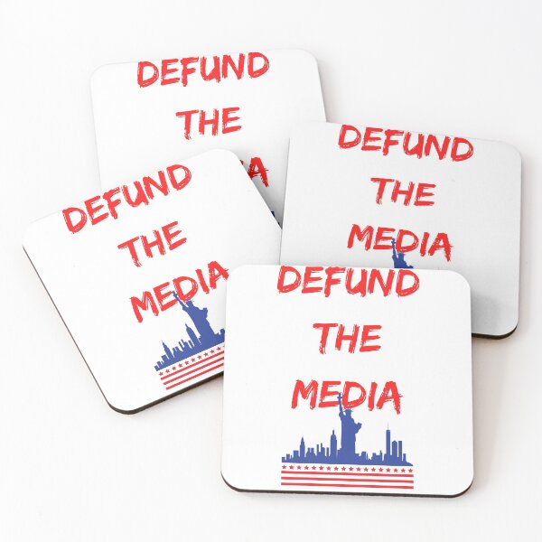 Item preview, Defund The Media Against Fake News designed and sold by Str8like dattshirts.