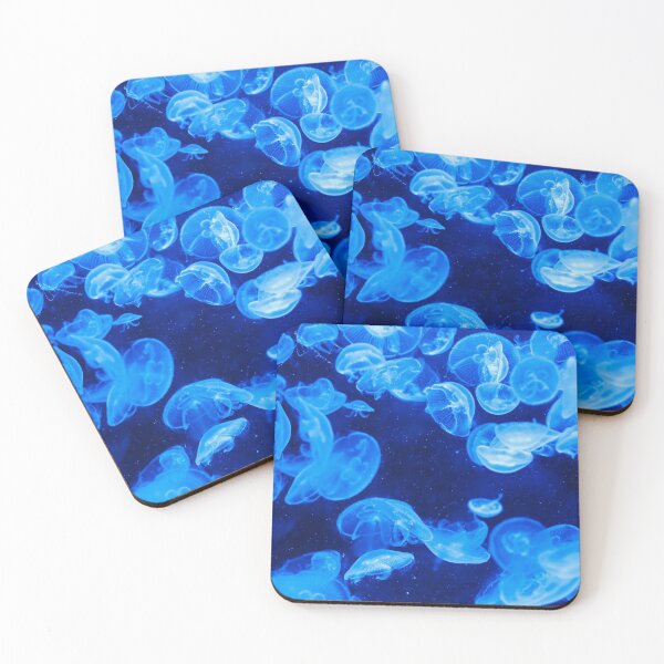 Item preview, Jellyfish Blue Sea designed and sold by noktoxic.