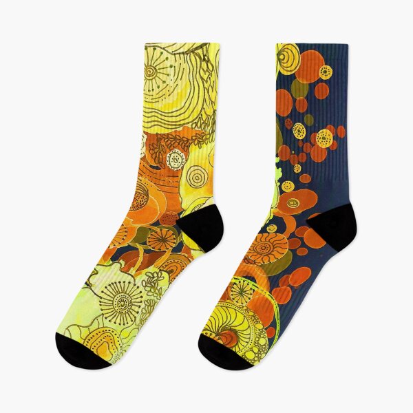 Item preview, Orange and Yellow fun designed and sold by Lois Gardiner.