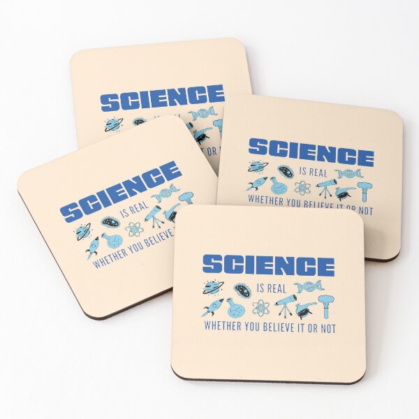 Item preview, Science is Real Whether You Believe it or Not in Blues designed and sold by StarlightTales.