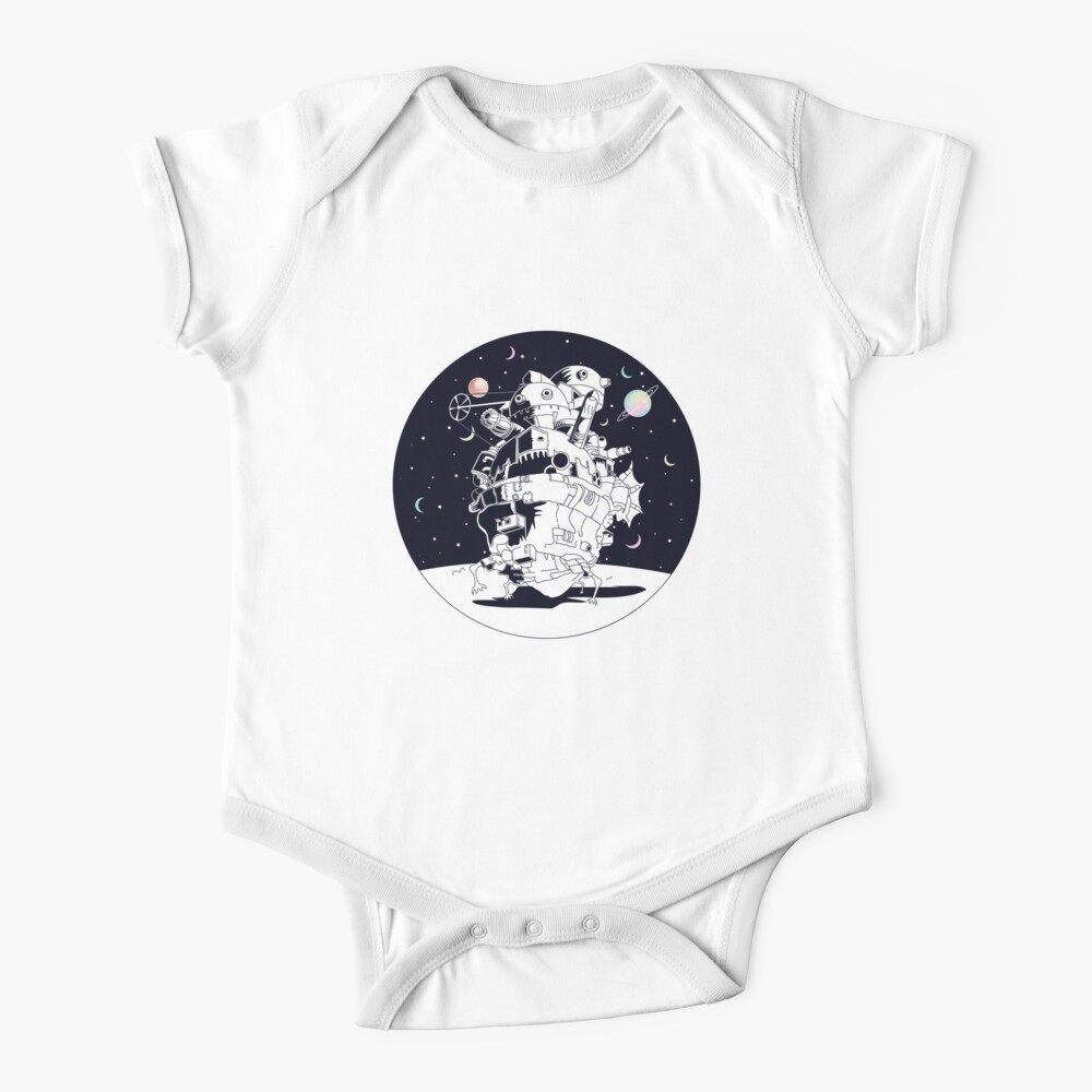 Castle in a Starry Night Baby One-Piece