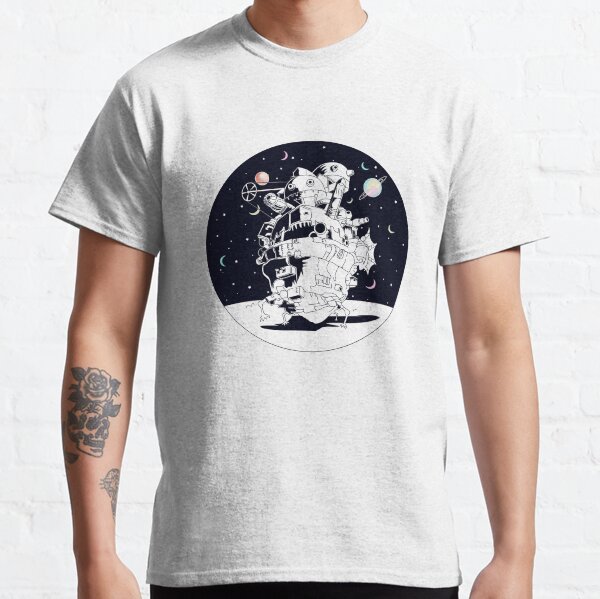 Castle in a Starry Night Classic T-Shirt