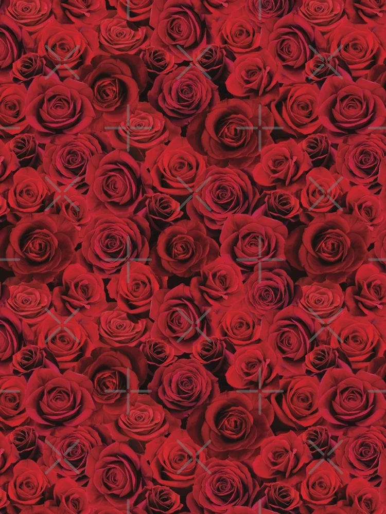 Thumbnail 4 of 4, iPhone Case, Seamless Roses designed and sold by ScribbledToad.