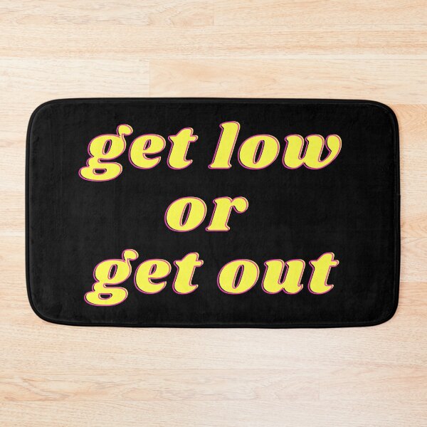 Item preview, Get Low or Get Out Party Neon Retro Sign designed and sold by BleeArtwork.