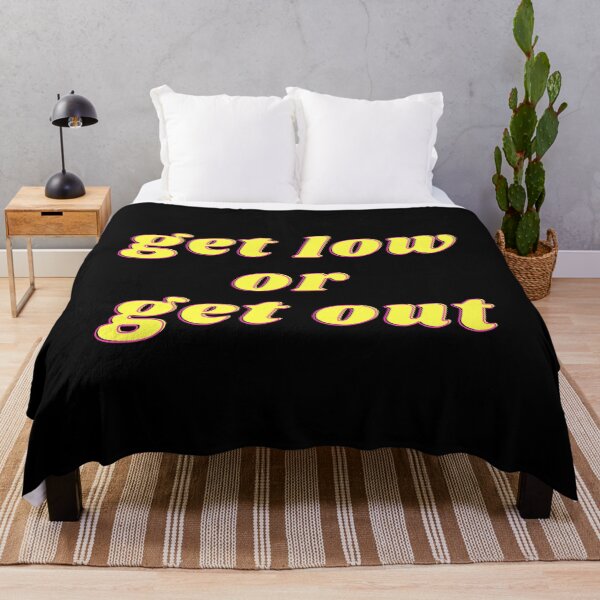 Item preview, Get Low or Get Out Party Neon Retro Sign designed and sold by BleeArtwork.