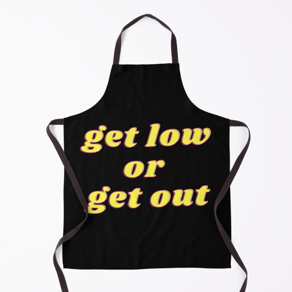Item preview, Get Low or Get Out Party Neon Retro Sign designed and sold by BleeArtwork.