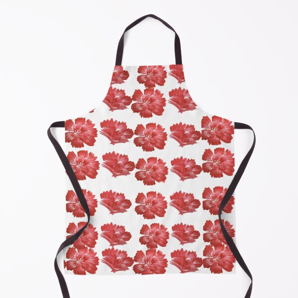 Item preview, Hand Painted Oil Paint Tropical Red Hibiscus Flowers designed and sold by UncleStuScience.