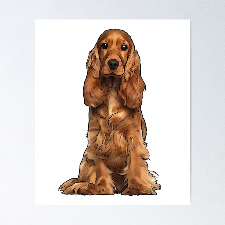 Cocker Spaniel Dog Sticker