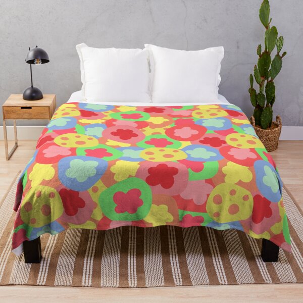 Item preview, Colorful Flowers And Cheese Pattern designed and sold by SofiaSava01.