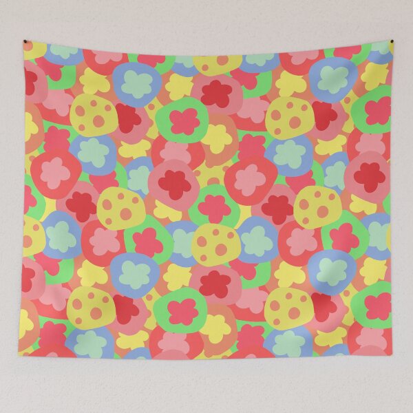 Item preview, Colorful Flowers And Cheese Pattern designed and sold by SofiaSava01.
