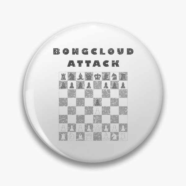 Item preview, Chess opening Bongcloud Attack designed and sold by fourthreethree.