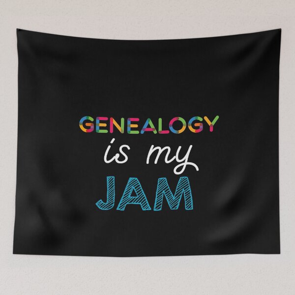 Item preview, Genealogy is my Jam. Funny Genealogy Design designed and sold by Custom365.