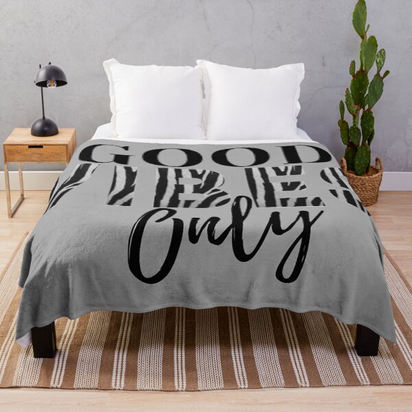 Item preview, Good Vibes Zebra Designer Chic Wardrobe Essential designed and sold by Rcasadesign.