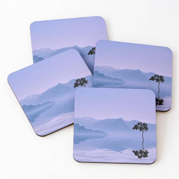 Item preview, Mountains Water Tree designed and sold by noktoxic.