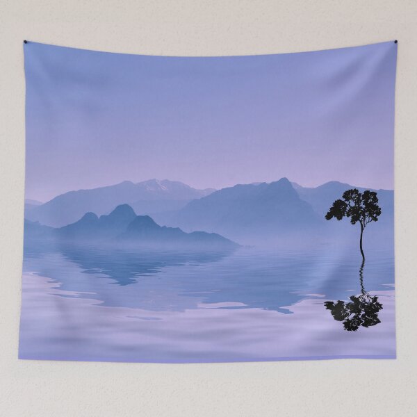 Item preview, Mountains Water Tree designed and sold by noktoxic.