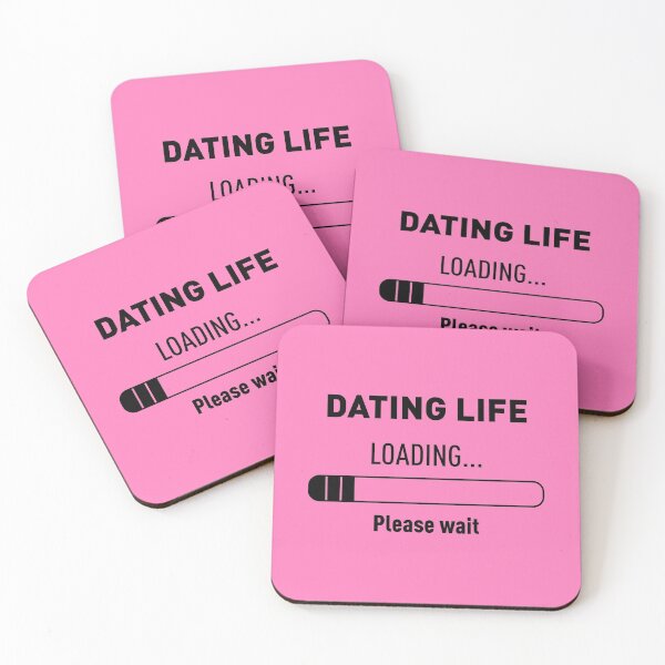 Item preview, DATING LIFE? LOADING... PLEASE WAIT (Pink BG) designed and sold by FilipeFerreira.