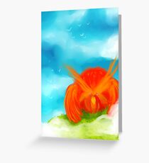 King Bird Greeting Card