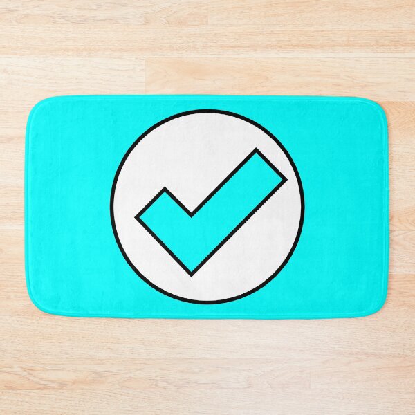 Item preview, Aqua Check on White designed and sold by Greenwood2112.