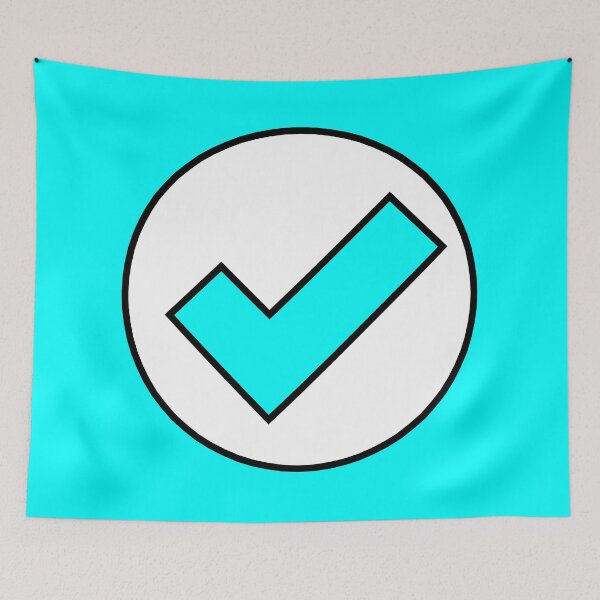 Item preview, Aqua Check on White designed and sold by Greenwood2112.