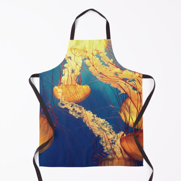 Item preview, Jellyfish - Orange and Blue Contrast designed and sold by noktoxic.