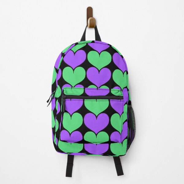 Item preview, Purple & Green Heart designed and sold by Ketsadaporn.