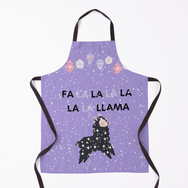 Item preview, Fa La La La La LaLa Llama Purple designed and sold by Sershni.