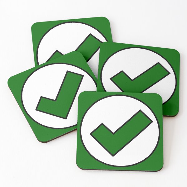 Item preview, Green Check on White designed and sold by Greenwood2112.