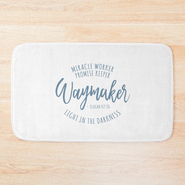 Item preview, Way Maker Miracle Worker Promise Keeper Blue designed and sold by amazingjoy.