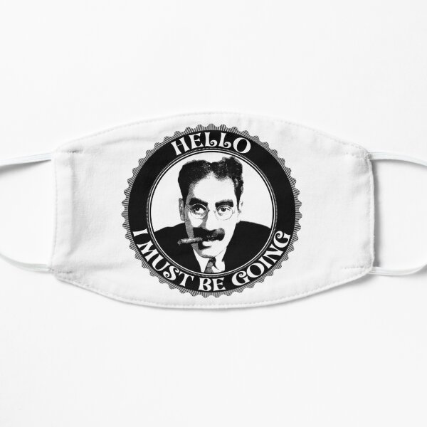 Hello, I Must Be Going Flat Mask