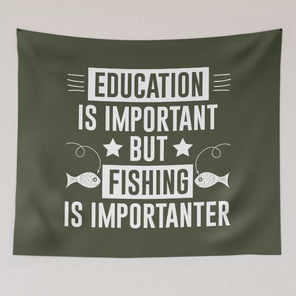 Item preview, Funny Fishing Slogan designed and sold by YAnna9.