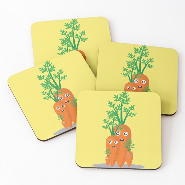 Item preview, Kevin the carot:Funny &cute carrot designed and sold by Chaos Pixel Studio.
