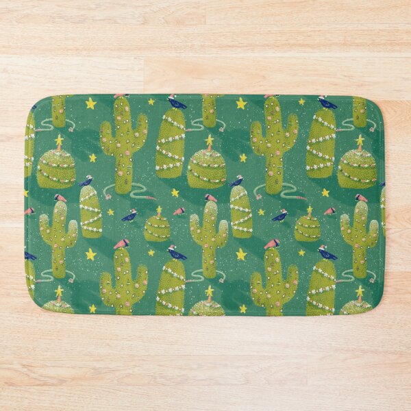 Item preview, Festive Desert Cactus Birds designed and sold by mollyfergart.