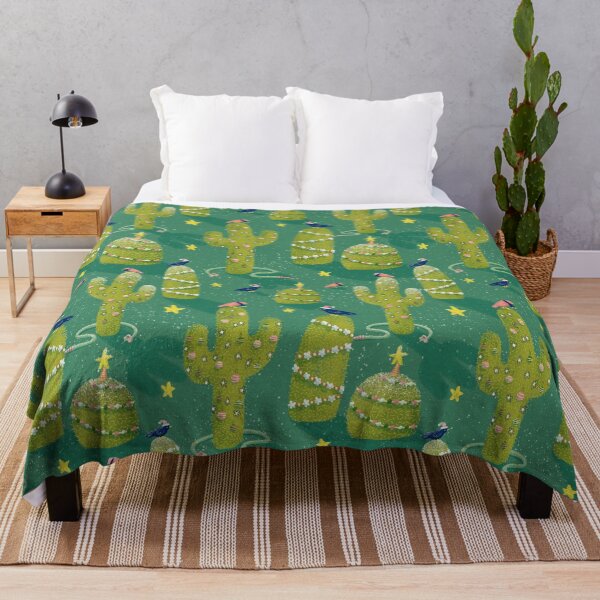 Item preview, Festive Desert Cactus Birds designed and sold by mollyfergart.