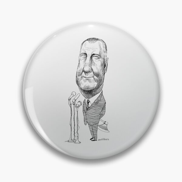Item preview, Spiro Agnew Hiding His Axe Caricature - Edmund Valtman 1970 designed and sold by warishellstore.