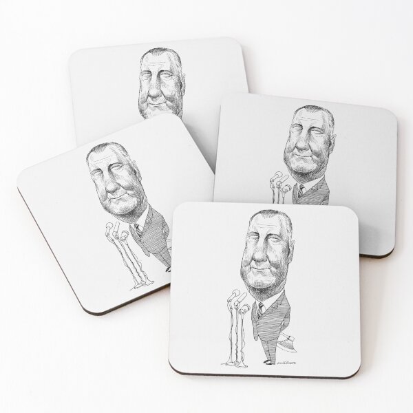 Item preview, Spiro Agnew Hiding His Axe Caricature - Edmund Valtman 1970 designed and sold by warishellstore.
