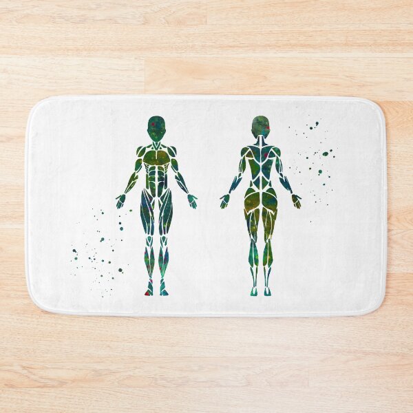 Item preview, Female Muscle Anatomy Front and Back designed and sold by EvasDreams.