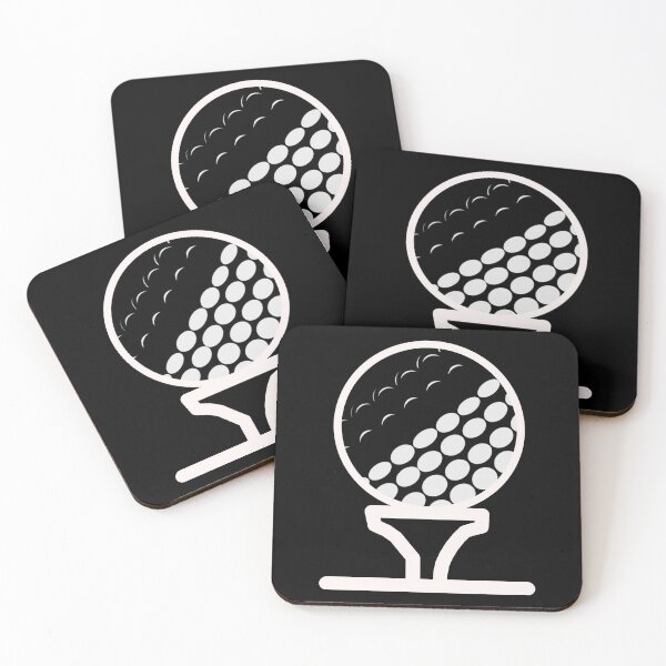 Item preview, Golf Ball and Tee in white designed and sold by Graykat.