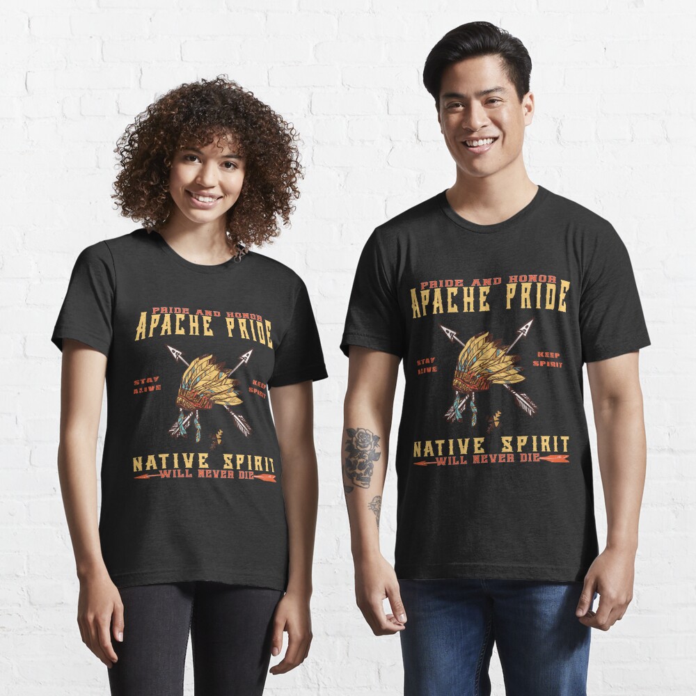 Native Apache American Indians T-shirt Indian Tribe Pride -  Israel