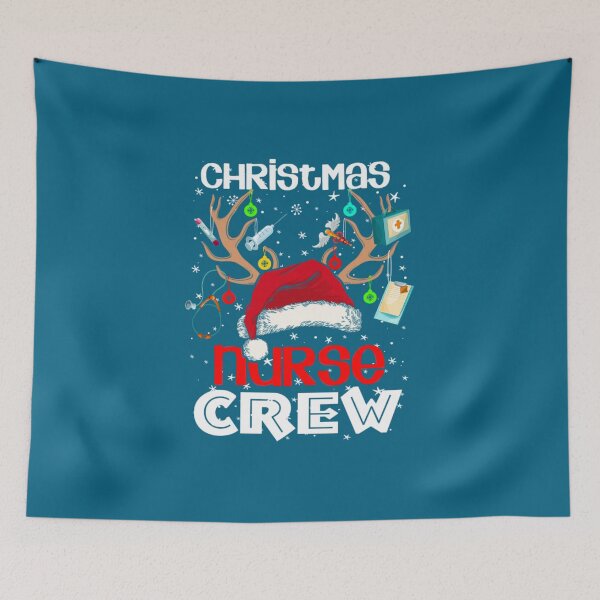 Artikelvorschau, Weihnachtskrankenschwester Crew Practitioner Geschenk entworfen und verkauft von GeniusDesignArt.