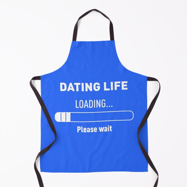 Item preview, DATING LIFE? LOADING... PLEASE WAIT (Blue BG) designed and sold by FilipeFerreira.